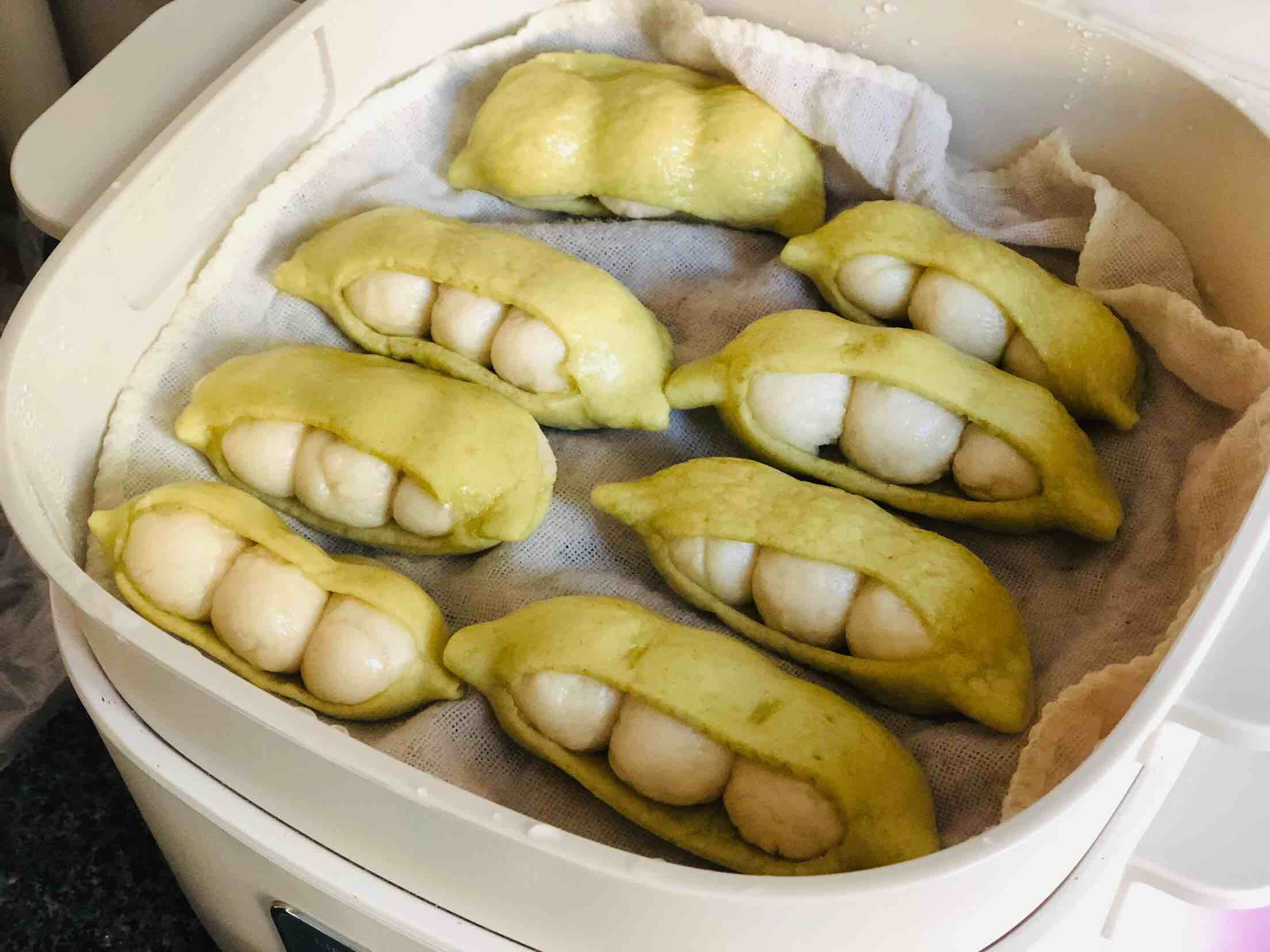 Pea Pod Buns recipe