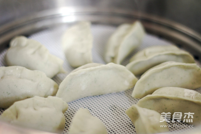 Jade Steamed Dumplings recipe