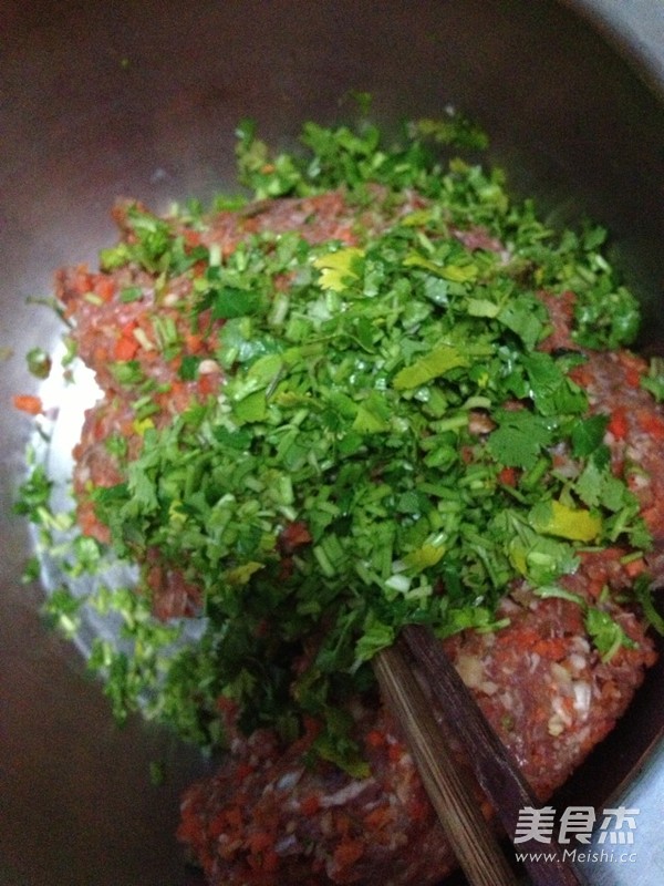 New Year's Eve Dinner in Southwestern Shandong: Lamb and Carrot Dumplings recipe