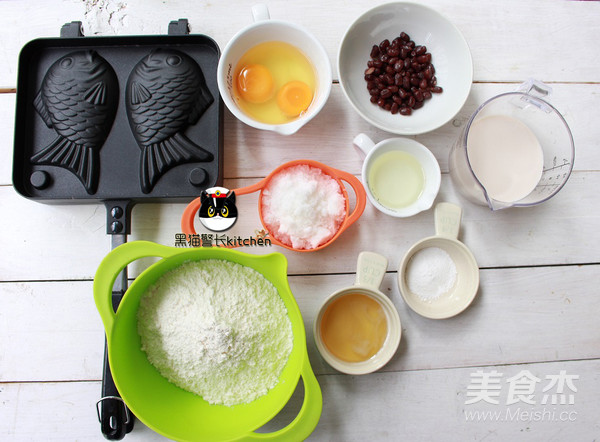 Soy Milk and Honey Bean Taiyaki recipe