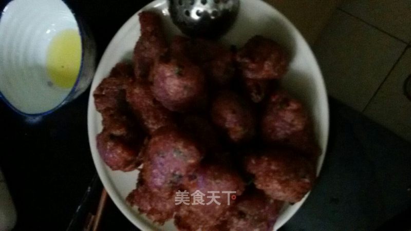 Hakka Snacks! Big Potato Balls! recipe