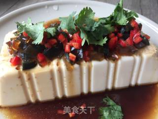 Chilled Preserved Egg Tofu recipe
