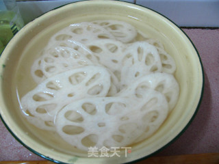 Fried Lotus Root Slices recipe