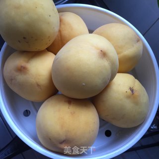 Yellow Peach Syrup recipe