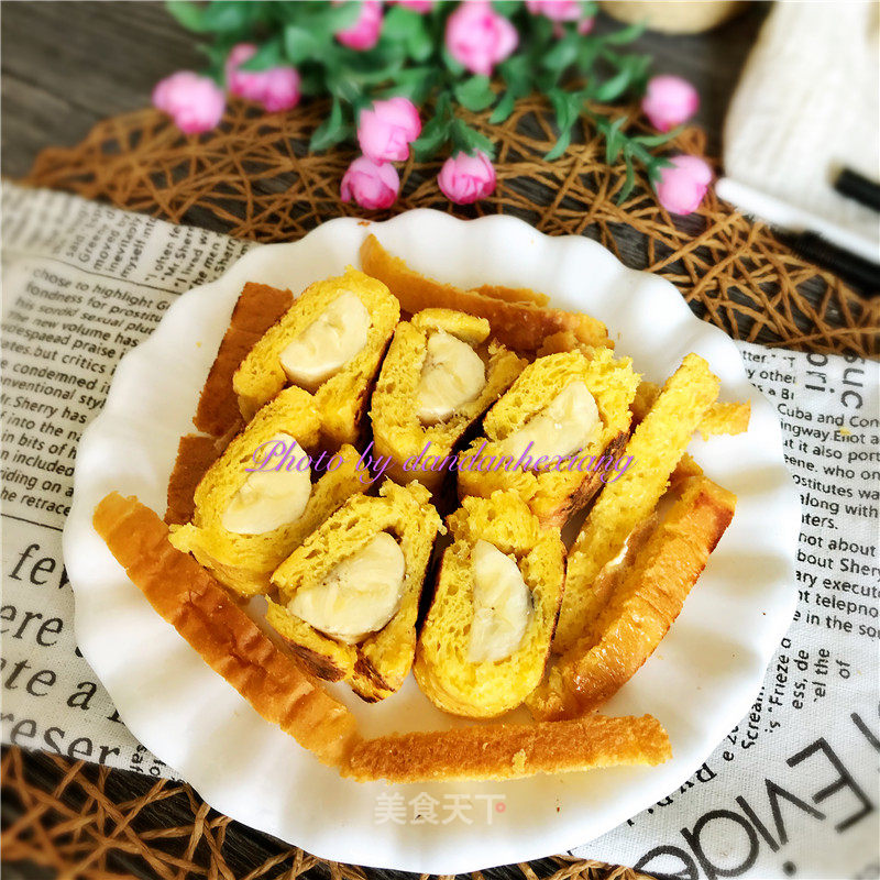 Banana Toast Roll recipe