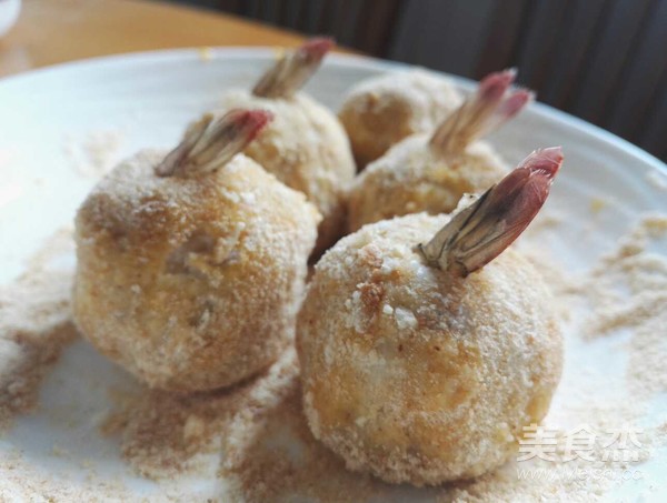 Potato Cheese Shrimp Balls recipe