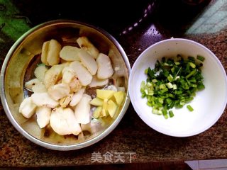 Braised Chicken Nuggets with Horseshoe recipe