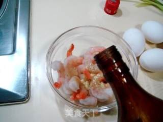 Quick One Dish "scrambled Shrimp with Chives and Eggs" recipe