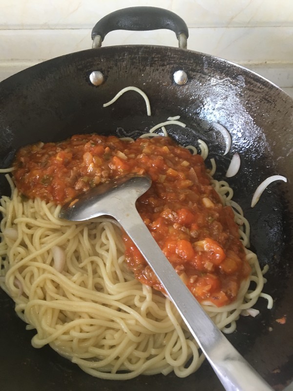 Spaghetti recipe