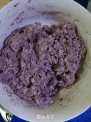 Yam Purple Potato Rice Cake recipe