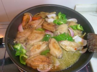 Green Curry Chicken Wings recipe