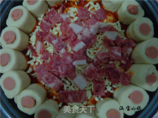 Bacon Lace Pizza recipe