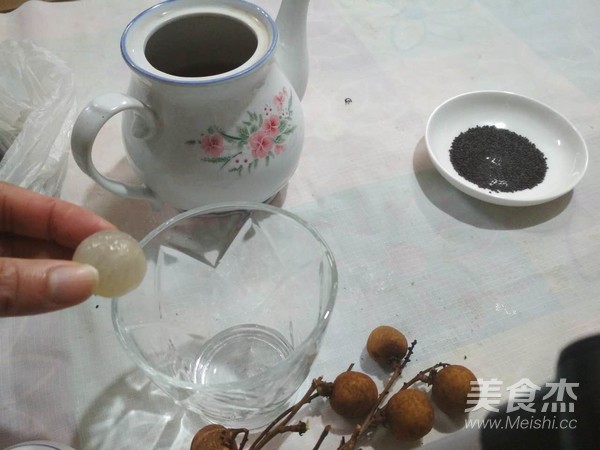 Longan Pearl Fruit Tea recipe