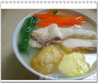 Tofu Fish Belly Soup recipe