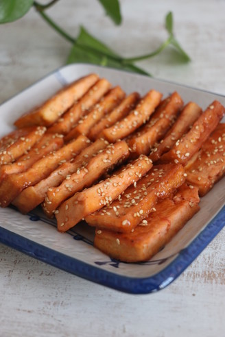 Sweet and Sour Sesame Tofu recipe