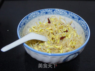 【mixed with Black Bean Sprouts】 recipe