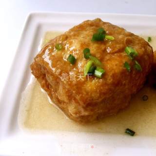 Stuffed Tofu with Glutinous Rice recipe