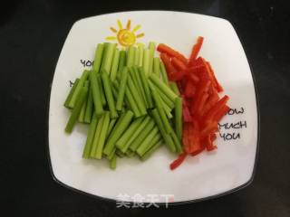 Stir-fried Garlic Moss with Egg White recipe
