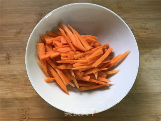 Stir-fried Asparagus with Carrots recipe