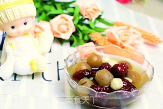 Red Dates, Longan and Lotus Seed Soup recipe