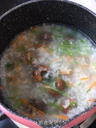 Clam Lettuce Congee recipe