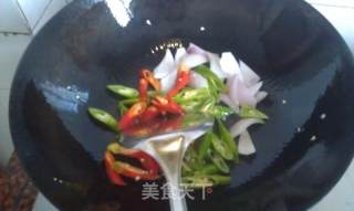 Double Pepper Fresh Squid recipe