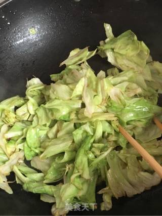 Stir-fried Green Cabbage recipe