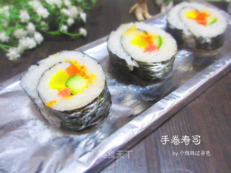 Hand-rolled Sushi recipe