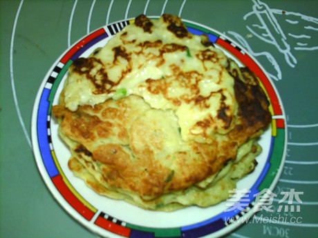 Potato Yam Omelette recipe