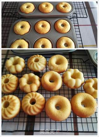 #新良第一节烤大赛#high-value Doughnut Cake recipe