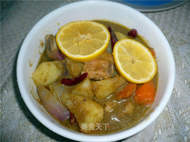 Green Curry Pork Ribs recipe