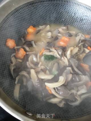 Stewed Oyster Mushroom recipe