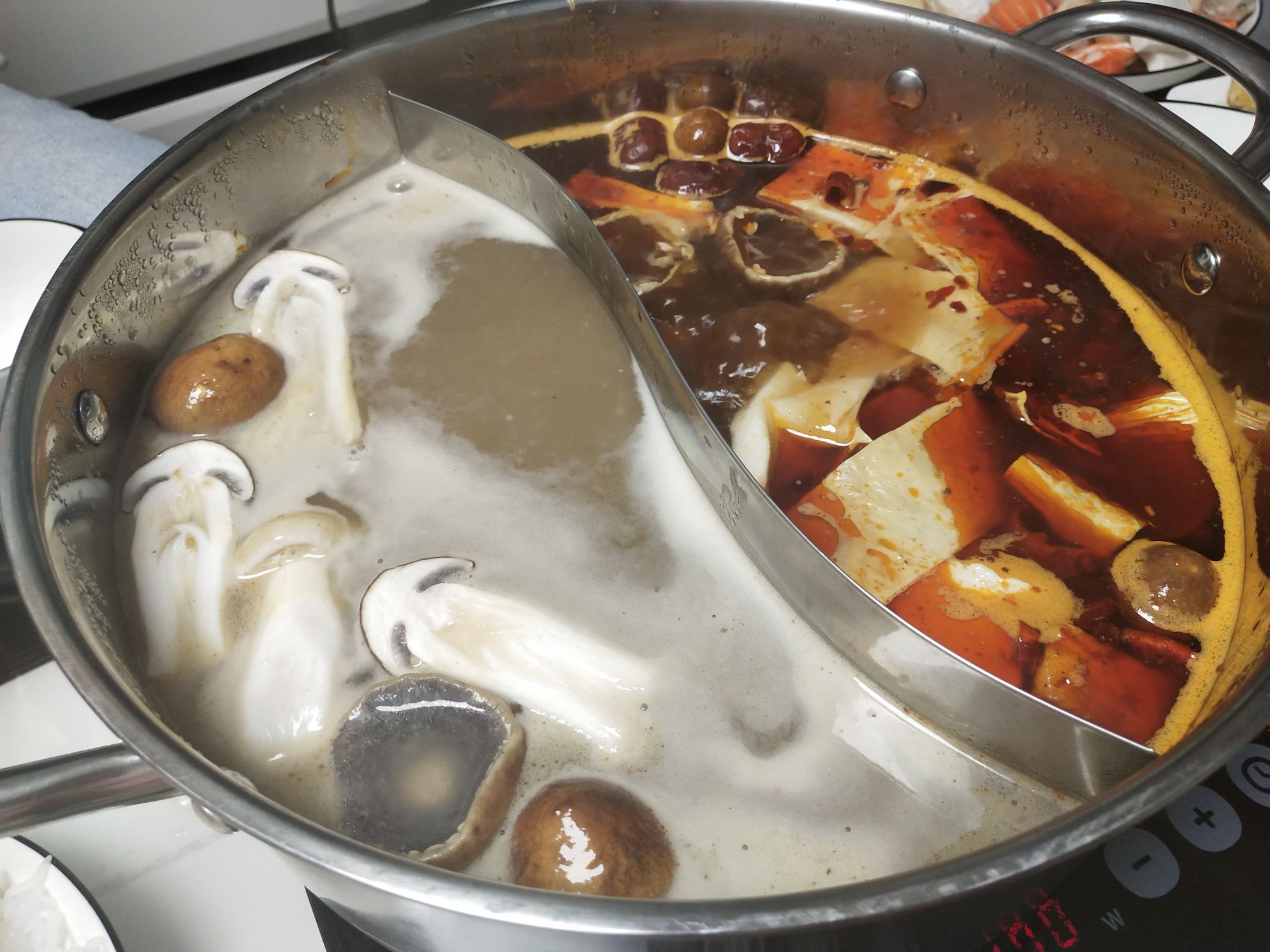 Agaricus Hot Pot recipe