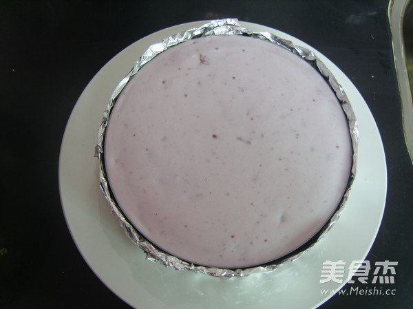 Blueberry Mousse Cake recipe