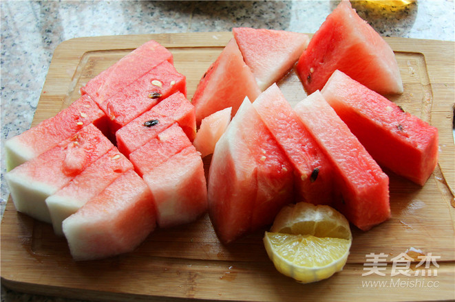 Lemon Watermelon Juice recipe