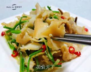 Scallion Fried Conch Slices#家乡味# recipe