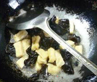 Fried Black Fungus recipe