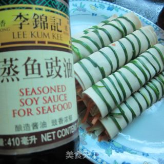 Oyster Sauce Tofu Roll recipe