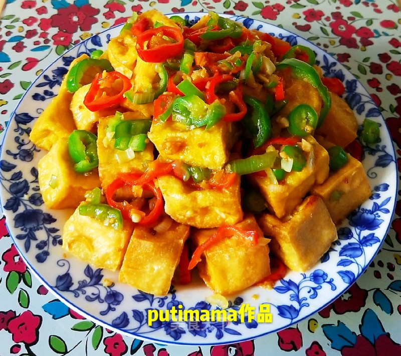 Stir-fried (self-fried) Tofu Bubble