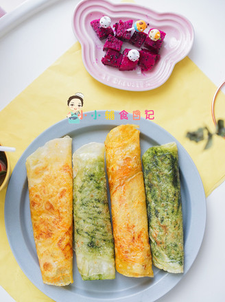 Improved and Upgraded Version of Fruit and Vegetable Scallion Pancakes Over 12 Months recipe