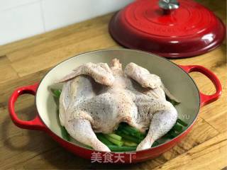 Anhydrous Scallion Pork Chicken recipe