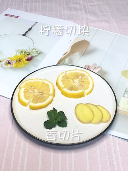 Ginger Lemon Mint Water recipe