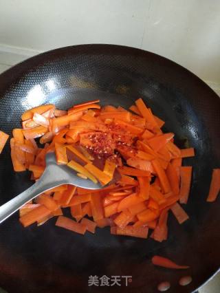 Stir-fried Carrots recipe