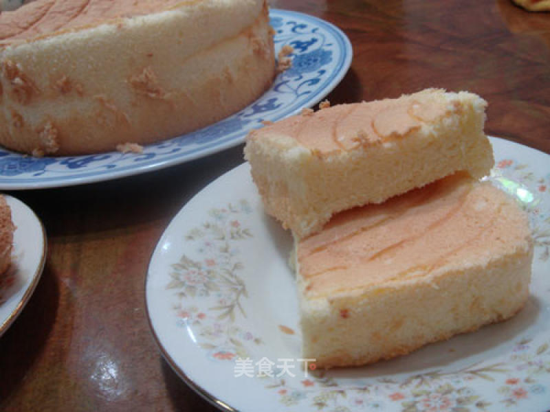 [cookbook for Gifts] Sweet Orange Chiffon recipe