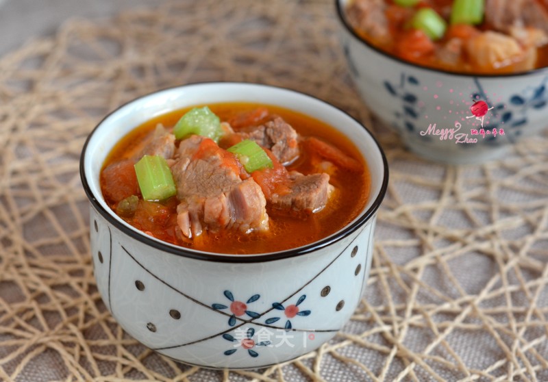 #trust之美#tomato Sirloin Soup recipe