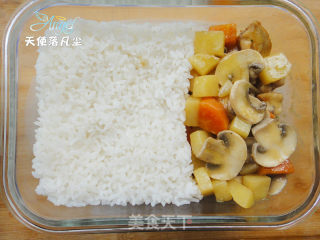 Good Night Bear-rilakkuma Curry Rice recipe