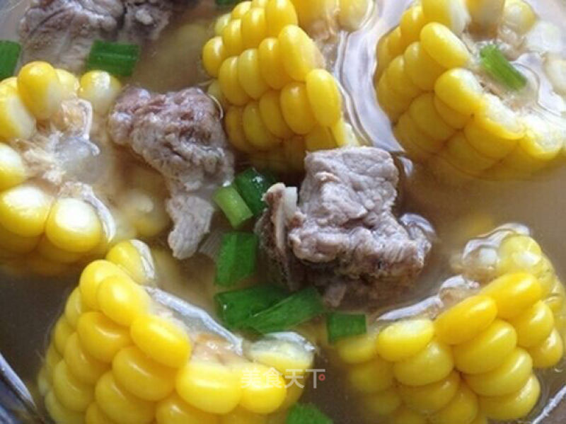 Corn Pork Ribs Soup recipe