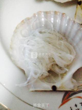 Scallops with Garlic Vermicelli recipe