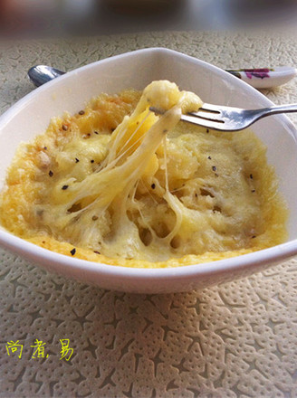 Microwave Cheese Baked Potato Paste