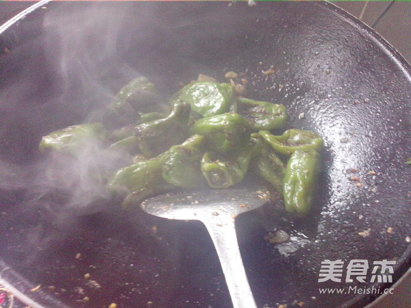 Sweet and Sour Green Peppers recipe